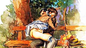 Erotic artwork from the good old days