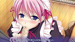 Valkyrie romance: Nozomi Mio deel drie gedetailleerde scènes.