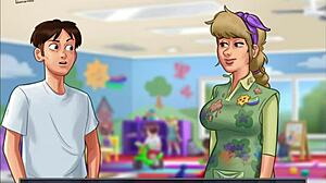 Hentai walkthrough of Summertime Saga 177