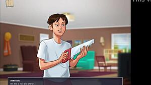Hentai walkthrough of Summertime Saga 177