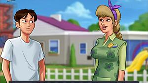 Hentai walkthrough of Summertime Saga 177