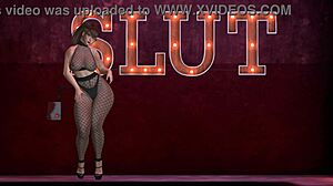 Hey Alexxa Flux, still learning those dance moves in fishnets for solo fun?