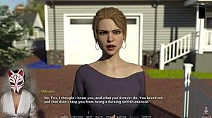 Race of Life features busty milf in hot stockings.