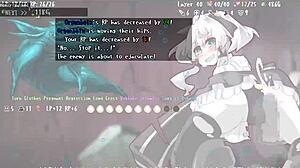 Odvážná ztracená kapitola hentai hry s intenzivními scénami masturbace