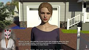 Race of Life features busty milf in hot stockings.