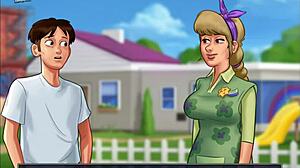 Hentai walkthrough of Summertime Saga 177