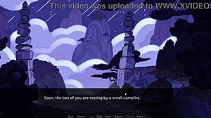 garnet giving blowjob in gem blast