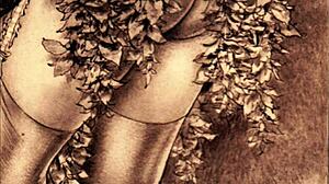 官能アニメ風ヴィンテージエロ絵画