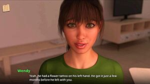 Hey, wanna know what WVM 166 AV uncovers about his past with this busty brunette milf?