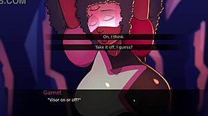 garnet giving blowjob in gem blast