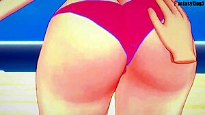 yo, wanna see dark magician girl bang hard in bikini pov?