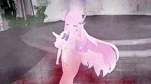 hey, check out this cool 3d cartoon with mika, it's wild!