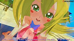 yo, wanna see dark magician girl bang hard in bikini pov?