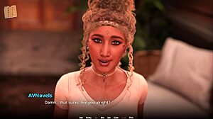 Check out these big tits in the 3d game!