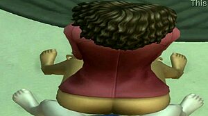 flyy fn delanie ftb doggystyle ebony party fuck in big house room