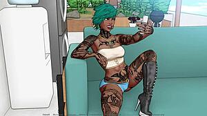 complete gameplay of divine heel part 4 with steamy solo action scenes