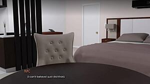 Anime porn game with visual novel style storytelling
