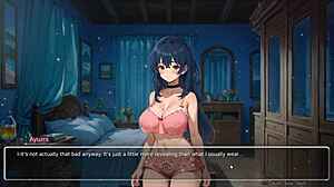 Steamy 3D hentai game with curvy girlfriend and big tits