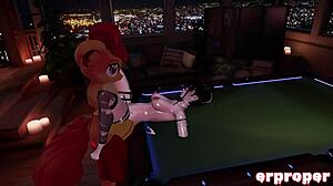 Vrchat's Vulpix and his coach engage in some extraordinary training