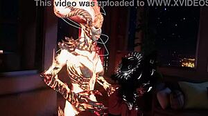 불꽃 핫 아트로나크 VR 액션