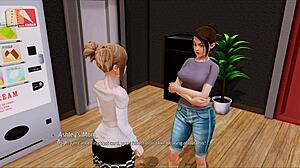 See how it is like to have sex with animated characters in a cartoon-style hotel