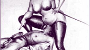 vintage erotic drawings with sensual anime charm