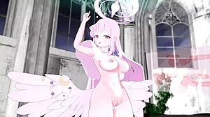 hey, check out this cool 3d cartoon with mika, it's wild!