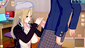 Maeriberry Haan's Big Tits Rubbed