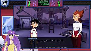 Danny Phantom Amity Park Redux - Sexy Redhead Teacher Bangs Hard Part 44.