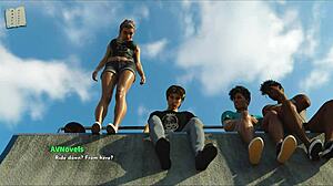 Exploring free will in this anime game