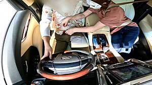 Married Japanese Woman Serves with Unique Moves in Wedding Cheating Scene