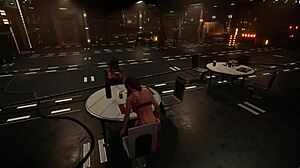 في مشروع ويروولف، لعبة رعب بالغة تتكشف مع صدر كبير خيالي نيك مؤخرة وشرج