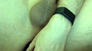 Black plug action in homemade video