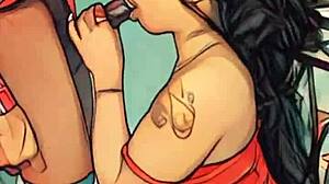 Mommy Sucks Stepbro Cock with Wild Abandon