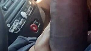 Stepmother seduces in public store