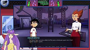 Danny Phantom Amity Park Redux - Sexy Redhead Teacher Bangs Hard Part 44.