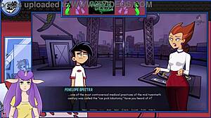 Danny Phantom Amity Park Redux - Sexy Redhead Teacher Bangs Hard Part 44.