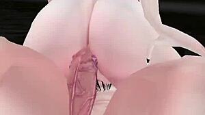 Hot Chinese girl gets foreign cock