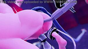 Damn! Jane Tamamen Çıplak 3D Karikatür Tarzında!