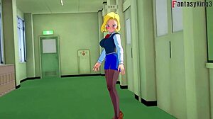 Android 18 and Videl crave Gohan in Dragon Ball Zex chapter 2.