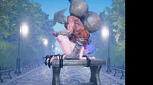 cute anime girl dances before wild fucking in part 3