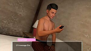 midnight paradise cap 22 - mi hermanastra me hace una paja en la cama con sus curvy tits.