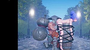 cute anime girl dances before wild fucking in part 3