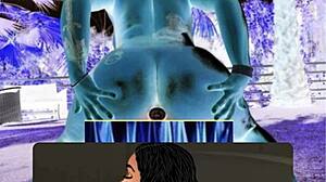 Mariah Mills in animated porn