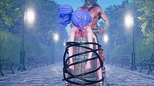 cute anime girl dances before wild fucking in part 3