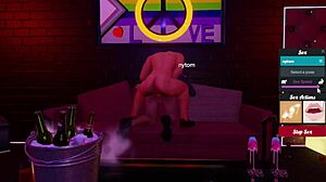cogiendo con un chico en un club de noche