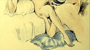 hey, ever seen vintage erotic drawings like these before? i’m curious what you think about this art!