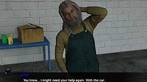 pine falls 40 with big tits and tits in 3d game