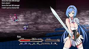 the adventurer falls into a cave trap in nightmare knight part 2