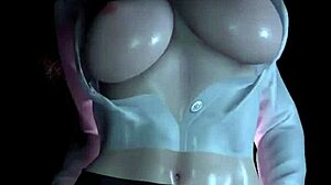 Beauty Chick Dances and Rides Big Cock in 3D Animation 🔥